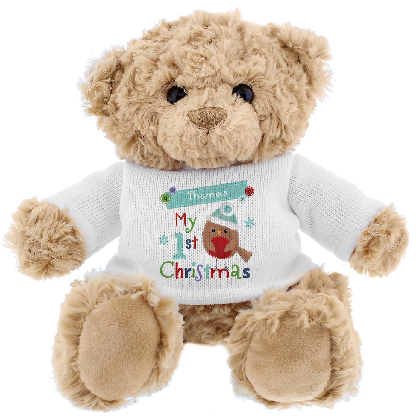 my first christmas teddy bear